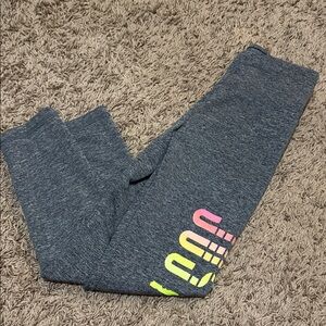 Justice Gray Girls Leggings